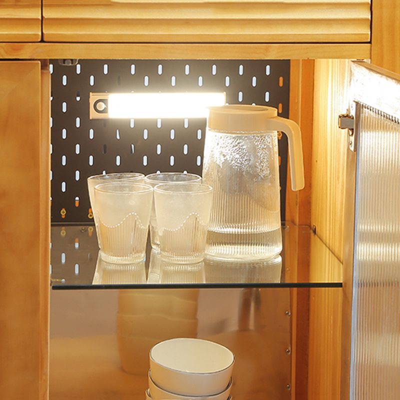 Modern Kitchen Island Table with Drawers and Glass Storage Cabinet Clearhalo 'furn' 'furn_kitchen_islands_carts' 'Furniture' 'Kitchen & Dining Furniture' 'Kitchen Islands & Carts' 'kitchen_islands_carts' 1200x1200_0f6c2574-2b42-4f39-a1ad-caff6c09ecee