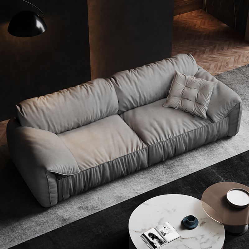 Living Room Pillow Top Arm Standard Sofa Light Gray Couch for Apartment Clearhalo 'furn' 'furn_sofas' 'Furniture' 'furniture_sofas' 'Living Room Furniture' 'Sofa' 'sofas' 1200x1200_0f70c2de-bc27-4807-94f9-81249ec08ac5