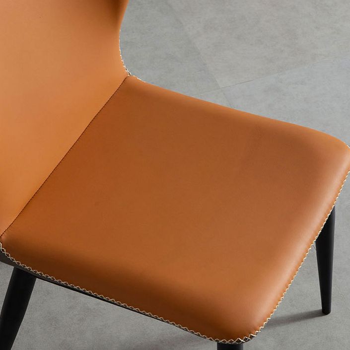 Modern Style Metal Chairs Wingback Side Kitchen Dining Chair (Set of 2) Clearhalo ' kitchen&dining_furn' 'Dining Chairs' 'Dining Tables & Seating' 'dining_chair' 'Furniture' 'furniture_dining_chair' 'Kitchen & Dining Furniture' 'kitchen' 1200x1200_0f71e594-6bf7-49ab-9713-bb088491f4c4