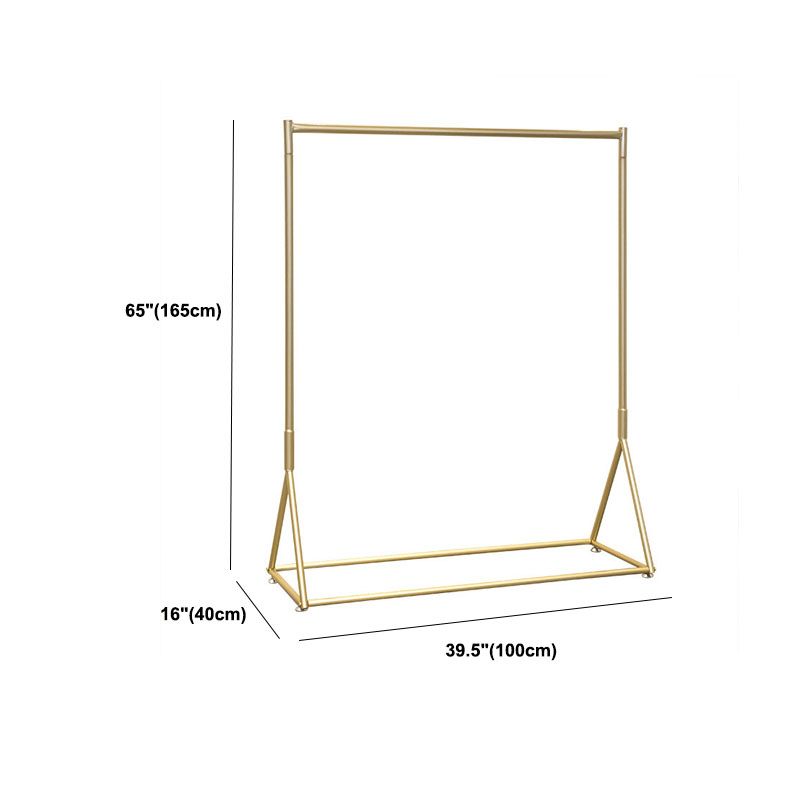 Industriële cast rek vrijstaand metalen zaalstandaard met wielen gang