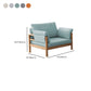 Scandinavian Pillow Top Arm Sofa Loose Back Living Room Settee