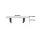 Rectangle Dining Table Sintered Stone Top Modern White Table with Black Legs Clearhalo 'Dining Tables & Seating' 'Dining Tables' 'dining_table' 'furn' 'furn_dining_table' 'Furniture' 'Kitchen & Dining Furniture' 1200x1200_0f7eb4b5-6208-4d42-aad5-5a4486e8655b