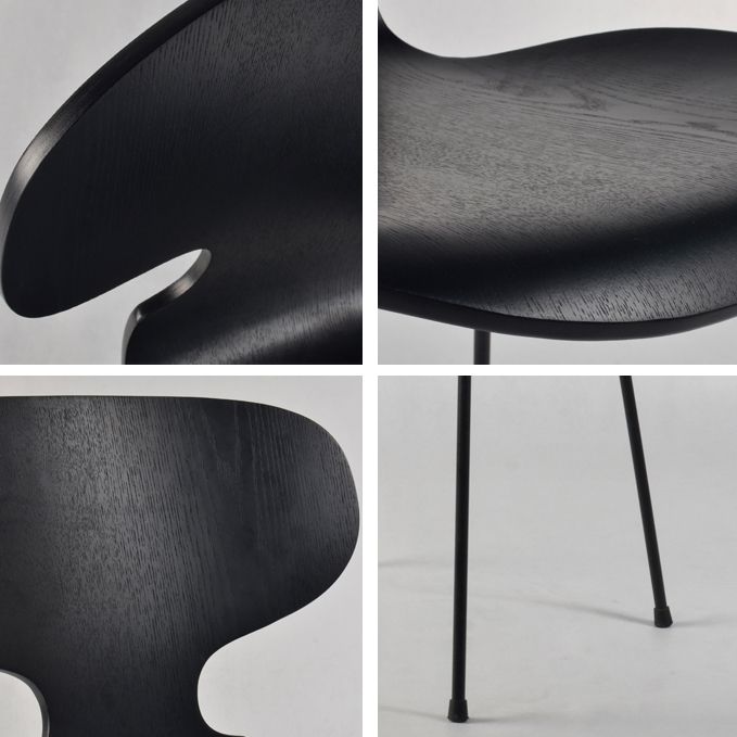 Contemporary Home Side Chair Solid Back Metal Upholstered Dining Room Chair Clearhalo ' kitchen&dining_furn' 'Dining Chairs' 'Dining Tables & Seating' 'dining_chair' 'furn' 'furn_dining_chair' 'Furniture' 'furniture_dining_chair' 'Kitchen & Dining Furniture' 'kitchen' 1200x1200_0f7f9dc9-88fb-4c6e-bed3-233baf8d9780