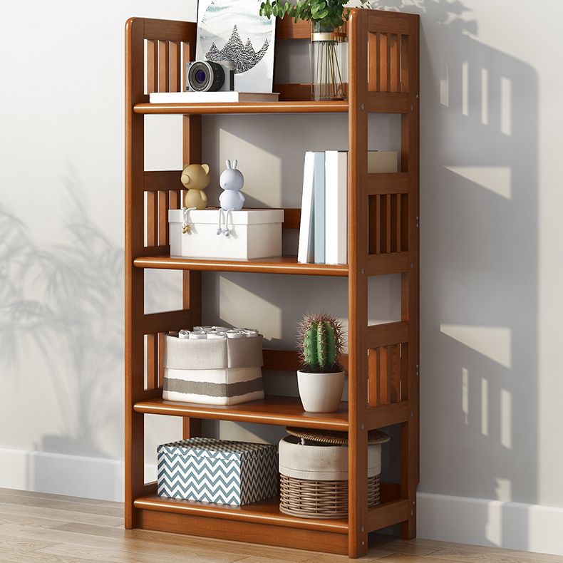Standard Shelf Bookcase With Rectangular Shelves Wooden Bookshelf Clearhalo 'Bookcases' 'Furniture' 'furniture_bookcases' 'Office Furniture' 1200x1200_0f837d1c-63ad-489b-b598-15835c26a9c5