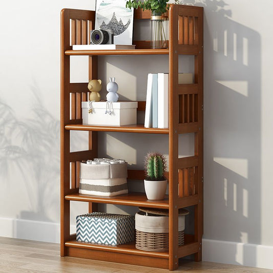 Standard Shelf Bookcase With Rectangular Shelves Wooden Bookshelf Clearhalo 'Bookcases' 'Furniture' 'furniture_bookcases' 'Office Furniture' 1200x1200_0f837d1c-63ad-489b-b598-15835c26a9c5