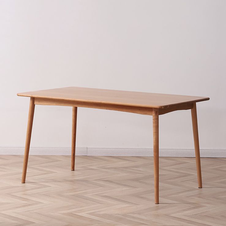 Modern Style Solid Wood Furniture 4-foot Dining Site Table for Dining Room Clearhalo ' dining_table' 'Dining Tables & Seating' 'Dining Tables' 'furn' 'furn_dining_table' 'Furniture' 'furniture_dining_table' 'Kitchen & Dining Furniture' 'kitchen&dining_furn' 'kitchen' 'kitchen_dining_table' 1200x1200_0f8390bb-6afe-4ed7-8cec-a6de41c6339d