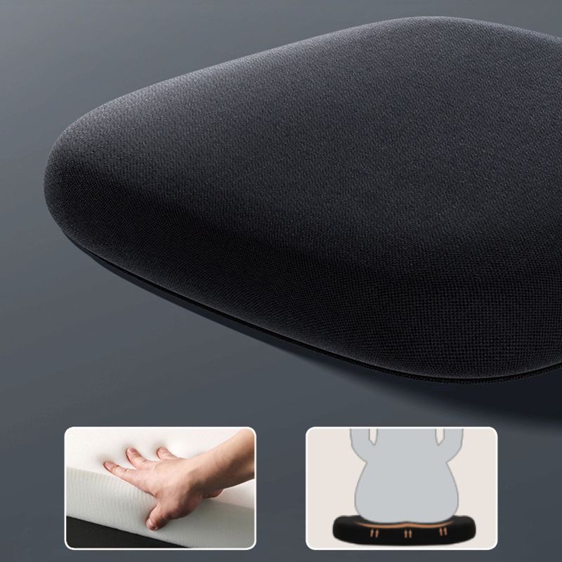 Fixed Arms Office Chair No Distressing Ergonomic Chair with Wheels Clearhalo 'furn' 'furn_office_chair' 'Furniture' 'Office Chairs' 'Office Furniture' 'office_chair' 1200x1200_0f84d289-2482-4861-a115-7ed6fa9f43ce