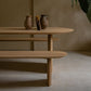 Oval Double Pedestal Modern Dining Table Wood Color Fixed Table of Solid Wood Clearhalo ' dining_table' 'Dining Tables & Seating' 'Dining Tables' 'furn' 'furn_dining_table' 'Furniture' 'furniture_dining_table' 'Kitchen & Dining Furniture' 'kitchen&dining_furn' 'kitchen' 'kitchen_dining_table' 1200x1200_0f85fa22-171a-4255-961b-e663691a3a83
