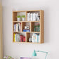 Solid Wood Bookshelf Contemporary Style Wall Mounted Bookcase for Office Home Clearhalo 'Bookcases' 'furn' 'furn_bookcases' 'Furniture' 'furniture_bookcases' 'Office Furniture' 1200x1200_0f8683e1-0515-459e-ab7d-8c39fc7765ef