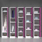 Modern Style Wardrobe Metal Wardrobe Closet for Home,16.54" D x 14.96" W x 70.87" H