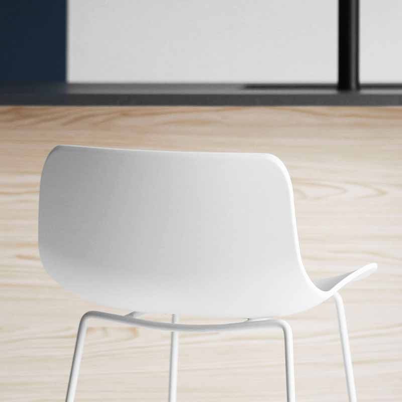 Scandinavian Style Metal Plastic Counter Stools Low Back Bar Stools with Footrest Clearhalo 'Bar Furniture' 'Bar Stools' 'bar_stools' 'furn' 'furn_bar_stools' 'furniture_bar_stools' 'Kitchen & Dining Furniture' 'kitchen&dining_furn' 'kitchen' 'kitchen_furn' Furniture' 1200x1200_0f8871b5-8edb-437e-a91f-1dedac774e74