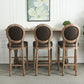 Light Brown Industrial Style Bar Table Solid Wood Milk Tea Shop Casual Bar Table Clearhalo 'Bar Furniture' 'Bar Tables' 'bar_tables' 'furn' 'furn_bar_tables' 'Furniture' 'furniture_bar_tables' 'Kitchen & Dining Furniture' 1200x1200_0f88bed8-ea0b-4836-be27-29645bd3d0f5
