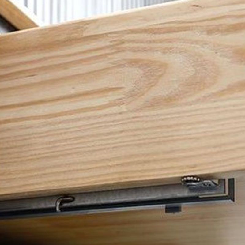 Faux Marble Bedside Gabinet 2 Cajones Cama de almacenamiento Noche