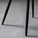 PU Leather Scandinavian Side Chair Wingback Matte Finish Dining Chair(Set of 4) Clearhalo ' kitchen&dining_furn' 'Dining Chairs' 'Dining Tables & Seating' 'dining_chair' 'furn' 'furn_dining_chair' 'Furniture' 'furniture_dining_chair' 'Kitchen & Dining Furniture' 'kitchen' 1200x1200_0f8f827f-813c-4a5a-b705-630b7f45a733