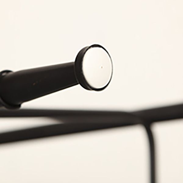 Industrial Backrest Armless Counter Stool Iron Cafe Bar Stool with Seat and Pedal