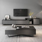 Gray TV Stand 71 /92 - Consola de TV de madera deslizante de pulgadas con cajones