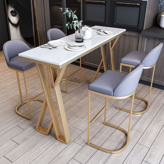 1/3/5/7 Pieces Bar Stool and Table Contemporary Bar Table Set Clearhalo 'Bar Furniture' 'furn' 'furn_home_bar_bar_sets' 'Furniture' 'Home Bars & Bar Sets' 'home_bar_bar_sets' 'Kitchen & Dining Furniture' 1200x1200_0f96f16b-8c52-41ab-9cf3-5643de61e6cf