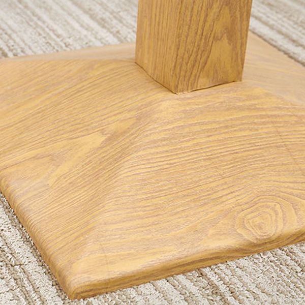 Contemporary Round and Wooden Square Dining Table for 2 People Clearhalo 'Dining Tables & Seating' 'Dining Tables' 'dining_table' 'furn' 'furn_dining_table' 'Furniture' 'Kitchen & Dining Furniture' 1200x1200_0f972c95-4bac-464a-969c-53f6846386a1