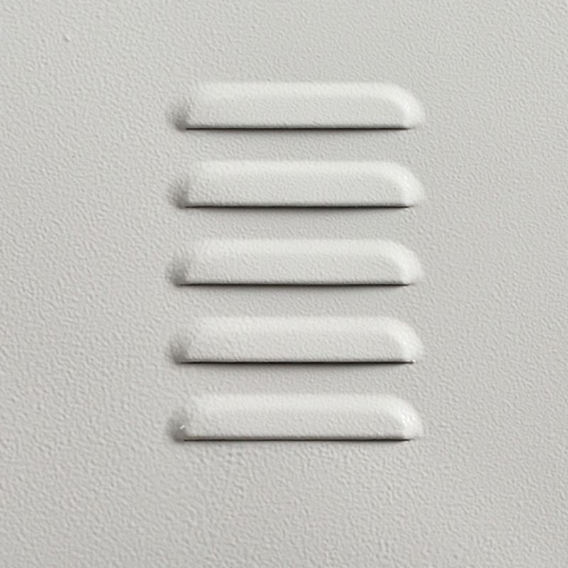 Metalen witte opbergkast eigentijdse kast voor badkamer