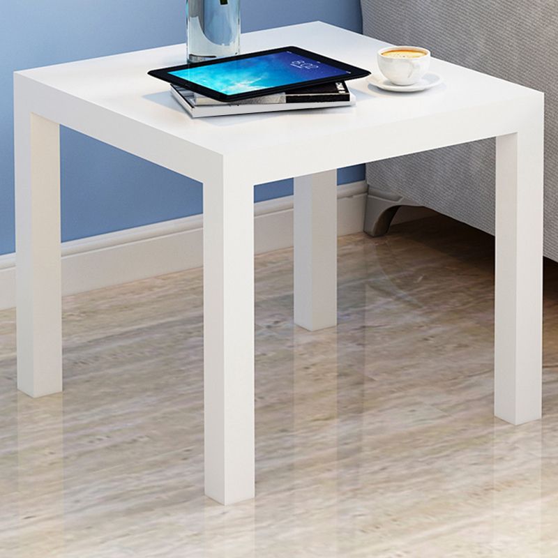 Contemporary Square Side End Table Wood 4 Legs End Slide Table Clearhalo 'Coffee & Accent Tables' 'End & Side Tables' 'end_side_tables' 'furn' 'furn_end_side_tables' 'Furniture' 'Living Room Furniture' 1200x1200_0f992a34-3fa1-4ad4-bebc-bfb826f4975a