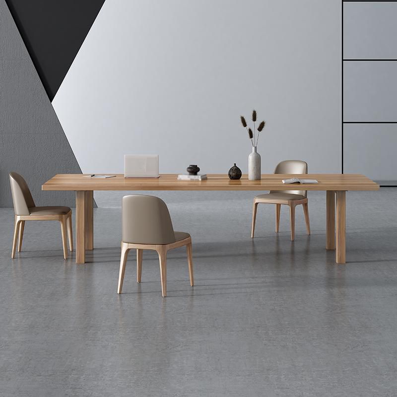 Modern Solid Wood Table for Restaurant Rectangle Brown Dining Table with 4 Legs Clearhalo ' dining_table' 'Dining Tables & Seating' 'Dining Tables' 'furn' 'furn_dining_table' 'Furniture' 'furniture_dining_table' 'Kitchen & Dining Furniture' 'kitchen&dining_furn' 'kitchen' 'kitchen_dining_table' 1200x1200_0f9a28c9-e8ff-4035-940d-182238763dc7