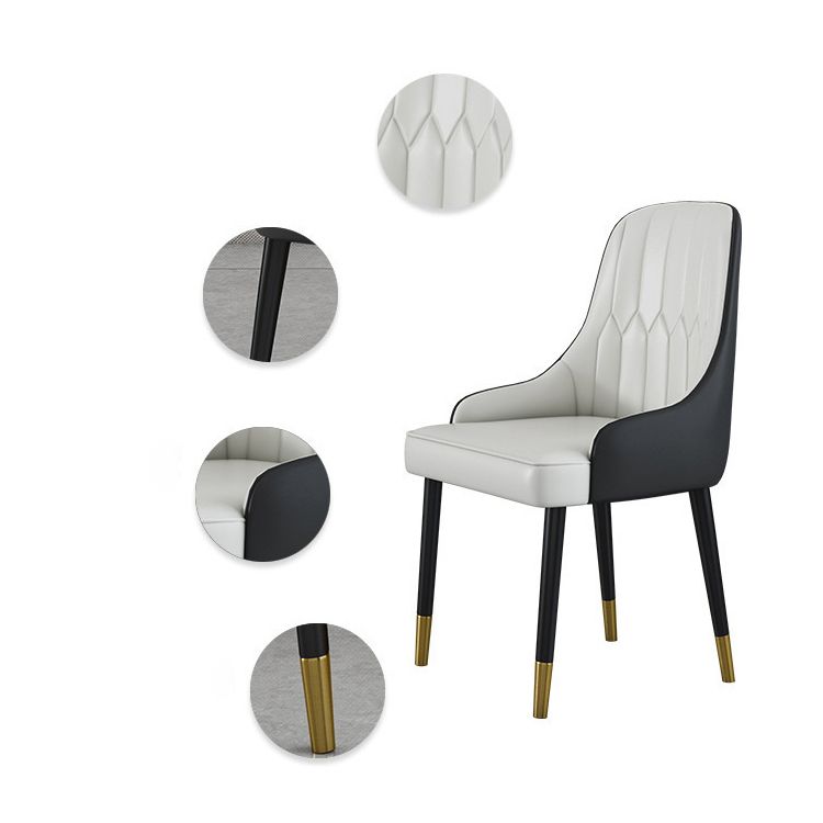 Glam Sintered Stone Dining Table Set Round 1/2/4/5 Pieces Dining Set for Home Use Clearhalo 'Dining Room Sets' 'Dining Tables & Seating' 'dining_room_set' 'furn' 'furn_dining_room_set' 'Furniture' 'Kitchen & Dining Furniture' 1200x1200_0f9ab61e-cfb9-4694-9ba2-b8975c55f653