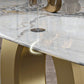 Luxury Sintered Stone Dining Table Rectangle White Table with Metal Pedestal in Gold Clearhalo ' dining_table' 'Dining Tables & Seating' 'Dining Tables' 'furn' 'furn_dining_table' 'Furniture' 'furniture_dining_table' 'Kitchen & Dining Furniture' 'kitchen&dining_furn' 'kitchen' 'kitchen_dining_table' 1200x1200_0f9af978-2704-412e-830c-0b7684c529c4