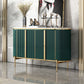 Glam Buffet Sideboard Stone Cabinets Dining Buffet for Living Room Clearhalo 'buffet_sideboard' 'Buffets & Sideboards' 'furn' 'furn_buffet_sideboard' 'Furniture' 'Kitchen & Dining Furniture' 1200x1200_0f9b38be-88c7-463f-bf26-e6fd4418ef4a