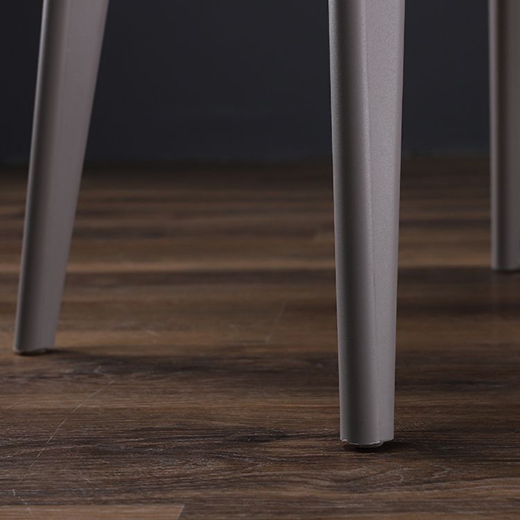 Modern Indoor-Outdoor Dining Chair Open Back Plastic Side Chair Clearhalo ' kitchen&dining_furn' 'Dining Chairs' 'Dining Tables & Seating' 'dining_chair' 'Furniture' 'furniture_dining_chair' 'Kitchen & Dining Furniture' 'kitchen' 1200x1200_0f9b57aa-2226-4ec2-9a01-e338b7ee066b