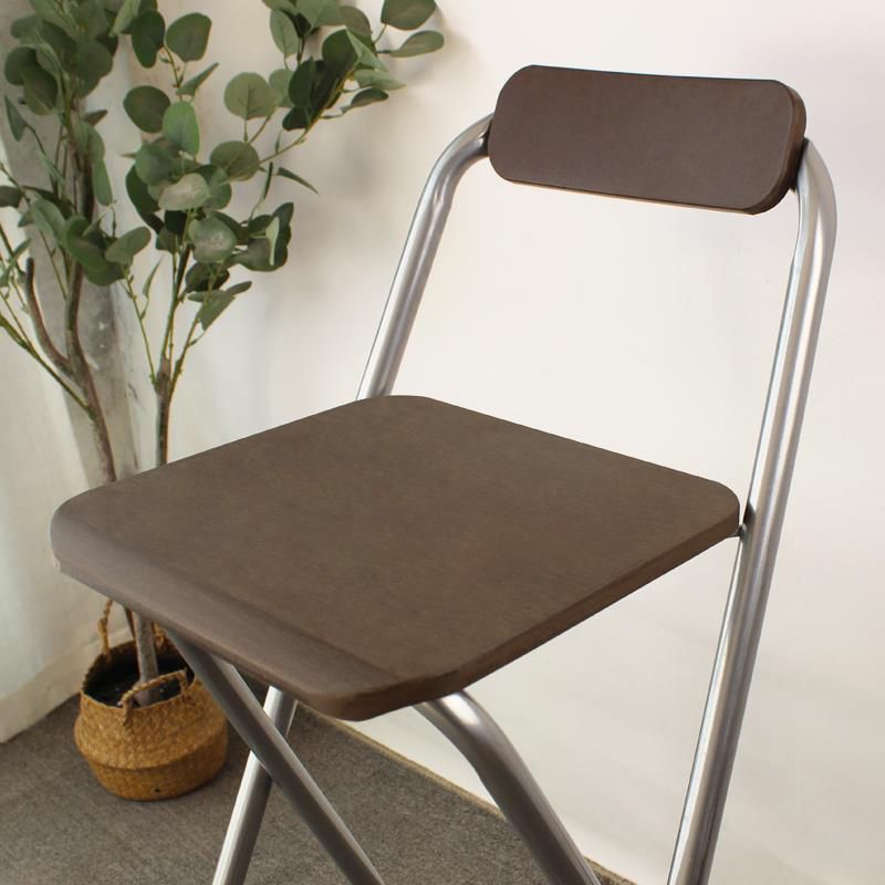 Contemporary Folding Dining Stools Armless Bar Stools with Metal Base Clearhalo 'Bar Furniture' 'Bar Stools' 'bar_stools' 'furn' 'furn_bar_stools' 'Furniture' 'Kitchen & Dining Furniture' 1200x1200_0f9bf88d-1006-46f0-8063-3501203f9b9a