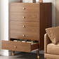 29.52'"/35.43" Tall Brown Wooden Chest, Rectangle Accent Chest with Drawers Clearhalo 'Cabinets & Chests' 'cabinets_chests' 'furn' 'furn_cabinets_chests' 'Furniture' 'Living Room Furniture' 1200x1200_0f9dbd65-a4e9-4b20-a6f2-4b64eba86c3b