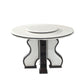 White Dining Table Convertible Dining Table for Kitchen Dining Room Clearhalo 'Dining Tables & Seating' 'Dining Tables' 'dining_table' 'furn' 'furn_dining_table' 'Furniture' 'Kitchen & Dining Furniture' 1200x1200_0fa14a77-9cf6-49db-9939-b3df55c17be0