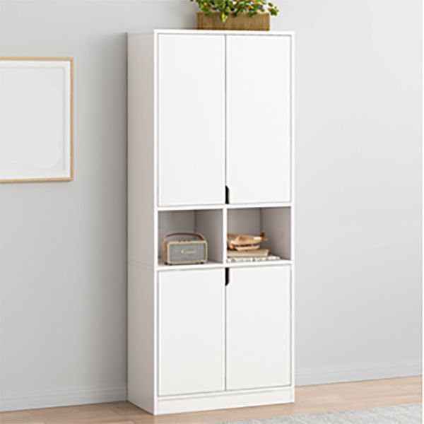 Wooden Standard Bookcase 12" D with Doors Closed Back Vertical Bookshelf Clearhalo 'Bookcases' 'furn' 'furn_bookcases' 'Furniture' 'Office Furniture' 1200x1200_0fa1c137-d684-43ab-ab08-dec9fcbafe41