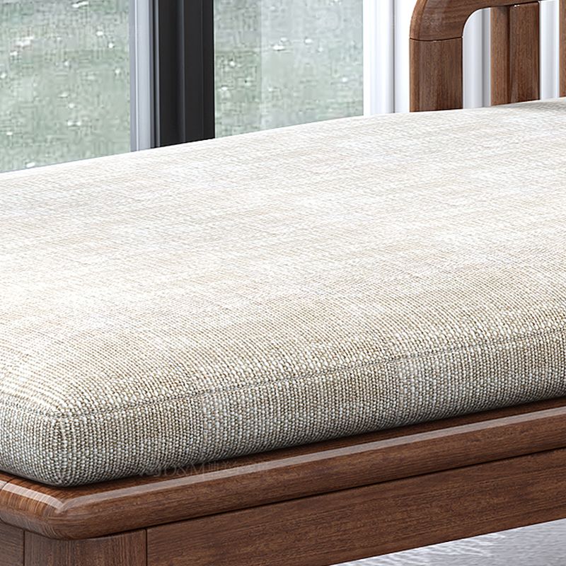Walnut Slipcovered Cotton Blend Chaise Lounge Couch with Square Arms Clearhalo 'Chairs & Seating' 'Chaise Lounge' 'chaise_lounge' 'furn' 'furn_chaise_lounge' 'Furniture' 'Living Room Furniture' 1200x1200_0fa3f098-f395-4eb0-8218-19ac476c9fc8