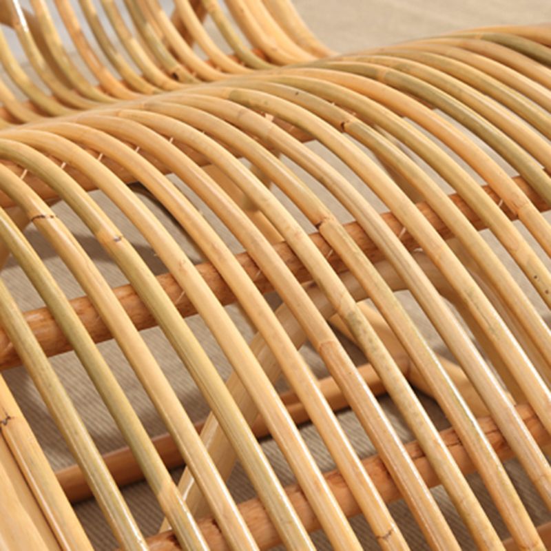 Chaise d'accentuation à bascule traditionnelle en métal chaise à bascule de broche allongée 27,6 "de large