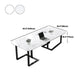 Contemporary Style Rectangle Table Set 1/2/7 Pieces Dining Set for Home Clearhalo 'Dining Room Sets' 'Dining Tables & Seating' 'dining_room_set' 'furn' 'furn_dining_room_set' 'Furniture' 'Kitchen & Dining Furniture' 1200x1200_0faaf313-dfda-4900-966d-321d2a8071c9