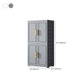 Plastic Wardrobe Cabinet with Drawer Modern Hinged Wardrobe Closet
