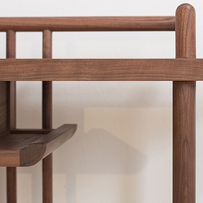 Mesa de consola de 34.65 "Glam Table de acento de consola de madera maciza de 1 cortavadora