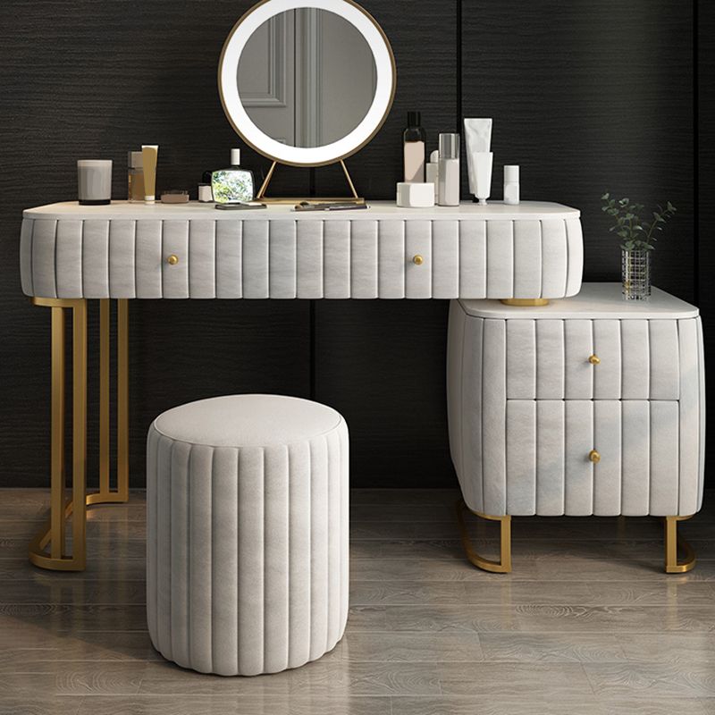 Glam 4 lade make -up ijdelheid set leisteen top ijdelheid kleedtafel