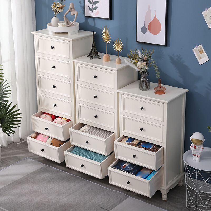 Contemporary Rectangle Accent Chest with Drawers 13.77" Wide Wood Chest Clearhalo 'Cabinets & Chests' 'cabinets_chests' 'furn' 'furn_cabinets_chests' 'Furniture' 'Living Room Furniture' 1200x1200_0faeebe1-ef95-4673-81a7-d3c5735ed362