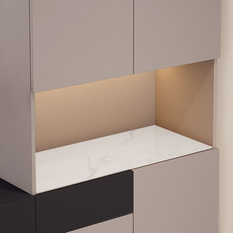 Modern Accent Cabinet Scratch Resistant and Stain Resistant Storage Cabinet with Doors Clearhalo 'Cabinets & Chests' 'cabinets_chests' 'furn' 'furn_cabinets_chests' 'Furniture' 'Living Room Furniture' 1200x1200_0fb5ff57-44dc-4ed9-8377-8bc3ff8c41da