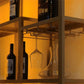 Luxury Floor Wine Shelf Metal Horizontal Wine Racks with Shelf Clearhalo 'furn' 'furn_wine_racks' 'Furniture' 'Kitchen & Dining Furniture' 'Wine Racks' 'wine_racks' 1200x1200_0fb67db7-2db5-4c2d-80f9-16e7c2272359