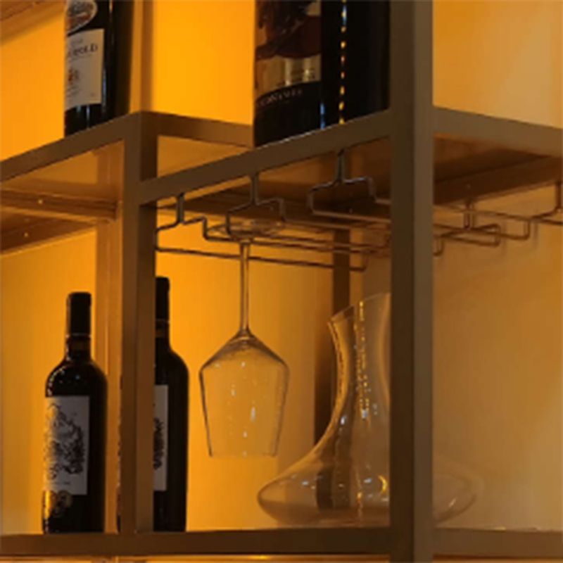Luxury Floor Wine Shelf Metal Horizontal Wine Racks with Shelf Clearhalo 'furn' 'furn_wine_racks' 'Furniture' 'Kitchen & Dining Furniture' 'Wine Racks' 'wine_racks' 1200x1200_0fb67db7-2db5-4c2d-80f9-16e7c2272359