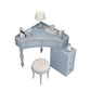 1/4 Drawers Solid Wood Vanity Desk Victorian Makeup Vanity Desk