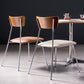Industrial Style Chair Kitchen Armless Chair with Metal Legs Clearhalo 'Dining Chairs' 'Dining Tables & Seating' 'dining_chair' 'furn' 'furn_dining_chair' 'Furniture' 'furniture_dining_chair' 'Kitchen & Dining Furniture' 1200x1200_0fb76c2b-d906-46bd-9953-a20518300e6b