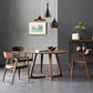 Round Shape Double Pedestal Modern Dining Table Wood Color Fixed Table with Solid Wood Clearhalo ' dining_table' 'Dining Tables & Seating' 'Dining Tables' 'furn' 'furn_dining_table' 'Furniture' 'furniture_dining_table' 'Kitchen & Dining Furniture' 'kitchen&dining_furn' 'kitchen' 'kitchen_dining_table' 1200x1200_0fb7f21f-d3dc-402e-9c28-c0715dc8169c