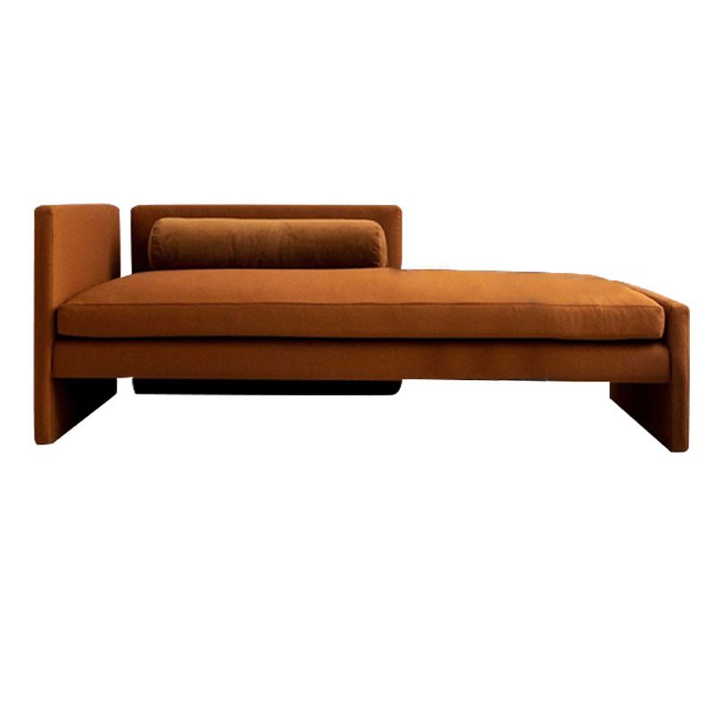 Modern Style Velvet Lounge Chair for Living Room and Bedroom Clearhalo 'Chairs & Seating' 'Chaise Lounge' 'chaise_lounge' 'furn' 'furn_chaise_lounge' 'Furniture' 'Living Room Furniture' 1200x1200_0fbaf9b3-f2a5-46fa-940c-4ebfbcebc6d1