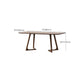 Wood Double Pedestal Dining Table Set 1/4/5 Pieces Dining Set for Kitchen Clearhalo 'Dining Room Sets' 'Dining Tables & Seating' 'dining_room_set' 'furn' 'furn_dining_room_set' 'Furniture' 'Kitchen & Dining Furniture' 1200x1200_0fbee8fa-65fe-4e8f-979a-185cb38ac2da