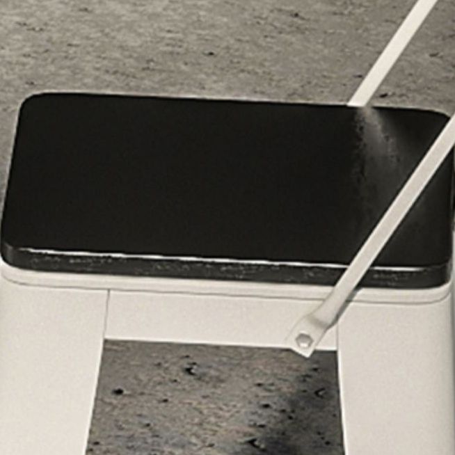 1/3/4 Pieces Industrial Bar Stool and Table Set White Iron Bar Set