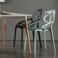 Modern Chairs Dining Arm Chairs with Plastic Legs for Kitchen Clearhalo ' kitchen&dining_furn' 'Dining Chairs' 'Dining Tables & Seating' 'dining_chair' 'Furniture' 'furniture_dining_chair' 'Kitchen & Dining Furniture' 'kitchen' 1200x1200_0fc5de8d-991b-4309-a861-a4653f9c7c2f